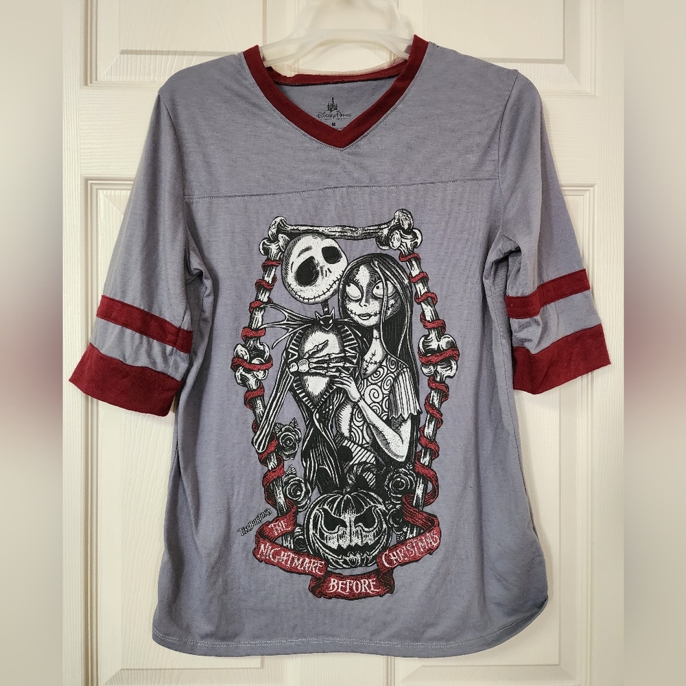 Nightmare Before Christmas Jack & Sally Disney Shirt
